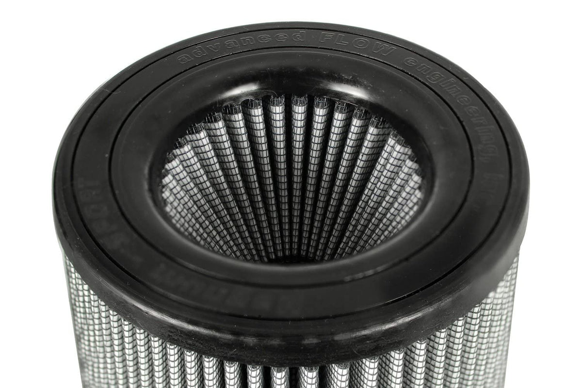 Momentum Intake Replacement Air Filter aFe POWER w/Pro DRY S Media - 3.875" Inlet, 9" Tall - #21-91079