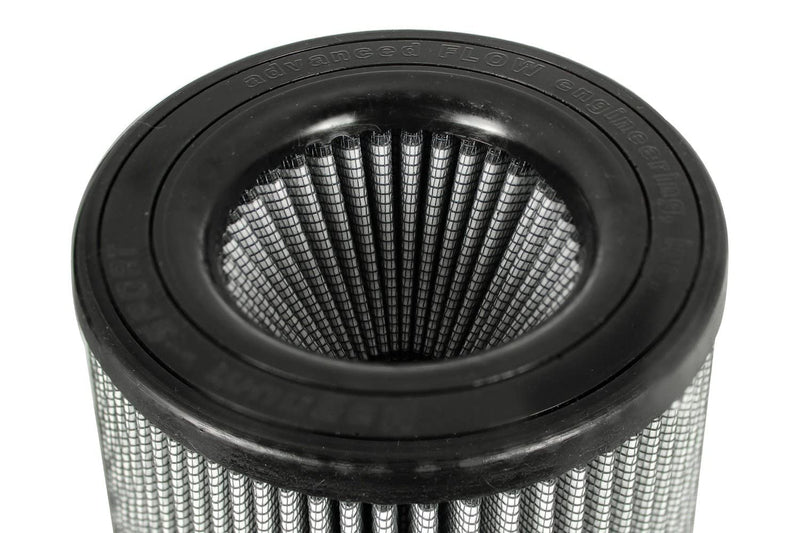 Momentum Intake Replacement Air Filter aFe POWER w/Pro DRY S Media - 3.875" Inlet, 9" Tall - #21-91079