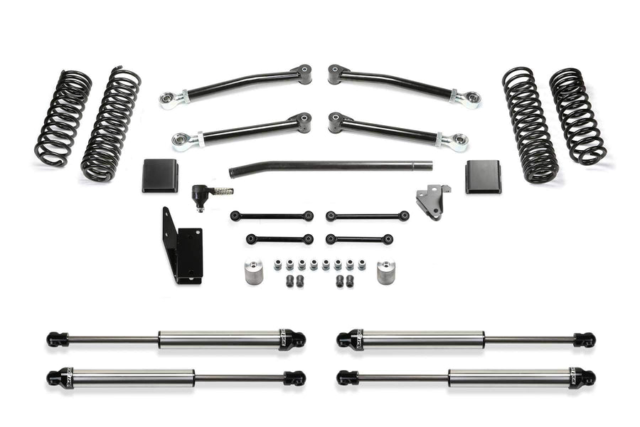 20-21 Jeep JT Fabtech 4WD Diesel 5in Trail w/DLSS SHKS (K4197DL)