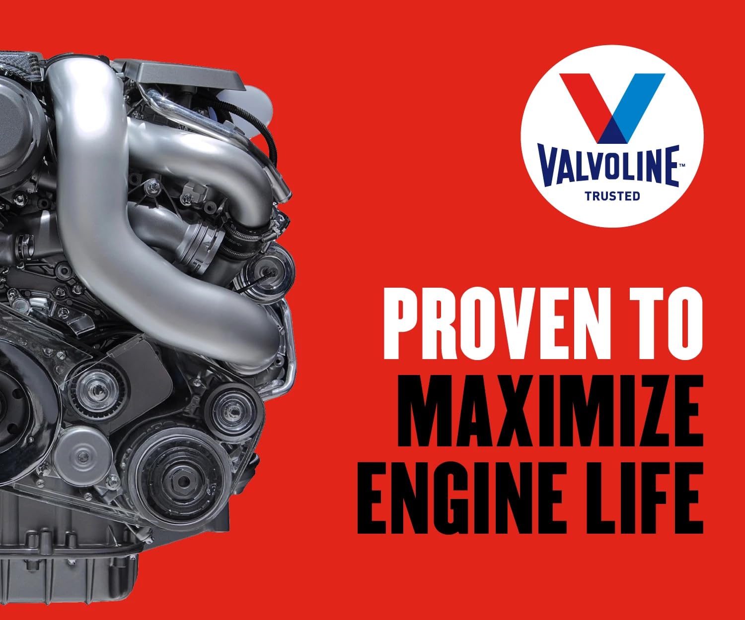 High Mileage Valvoline with MaxLife Technology 10W-30 Synthetic Blend Motor Oil 1 Quart (Pack of 6)