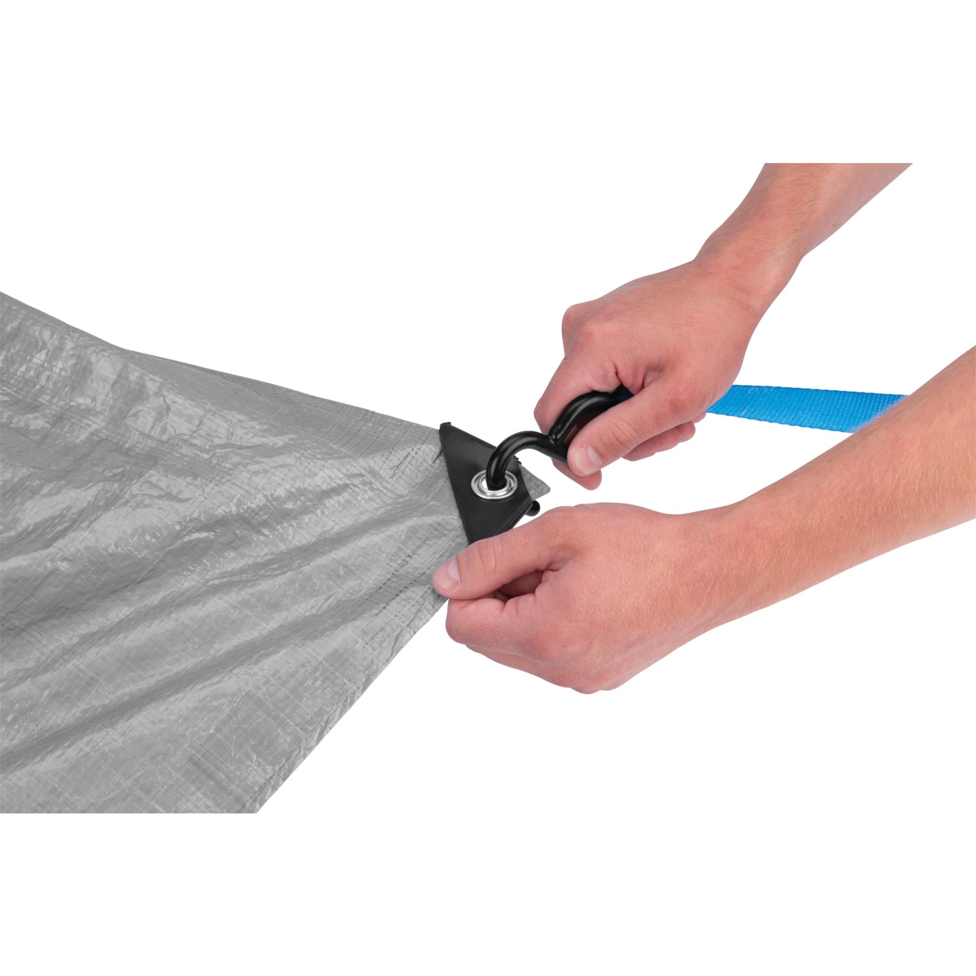 Silver Tarp Performance Tool W7002 (6 x 8 ft.) Great for Tarpaulin Canopy Tent, Boat, RV Or Pool Cover Performance Tool (HD Poly Tarp)