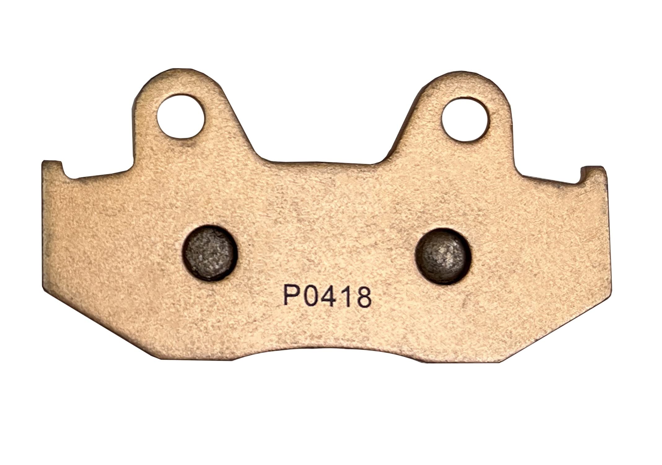 Demon Front Left/Right Sintered Brake Pads Powersports (1985) Compatible with HondaATC350, In High Density Sintered Metallic Material For Better Grip, Instant Braking & Reduced Brake Fade, Longer Life