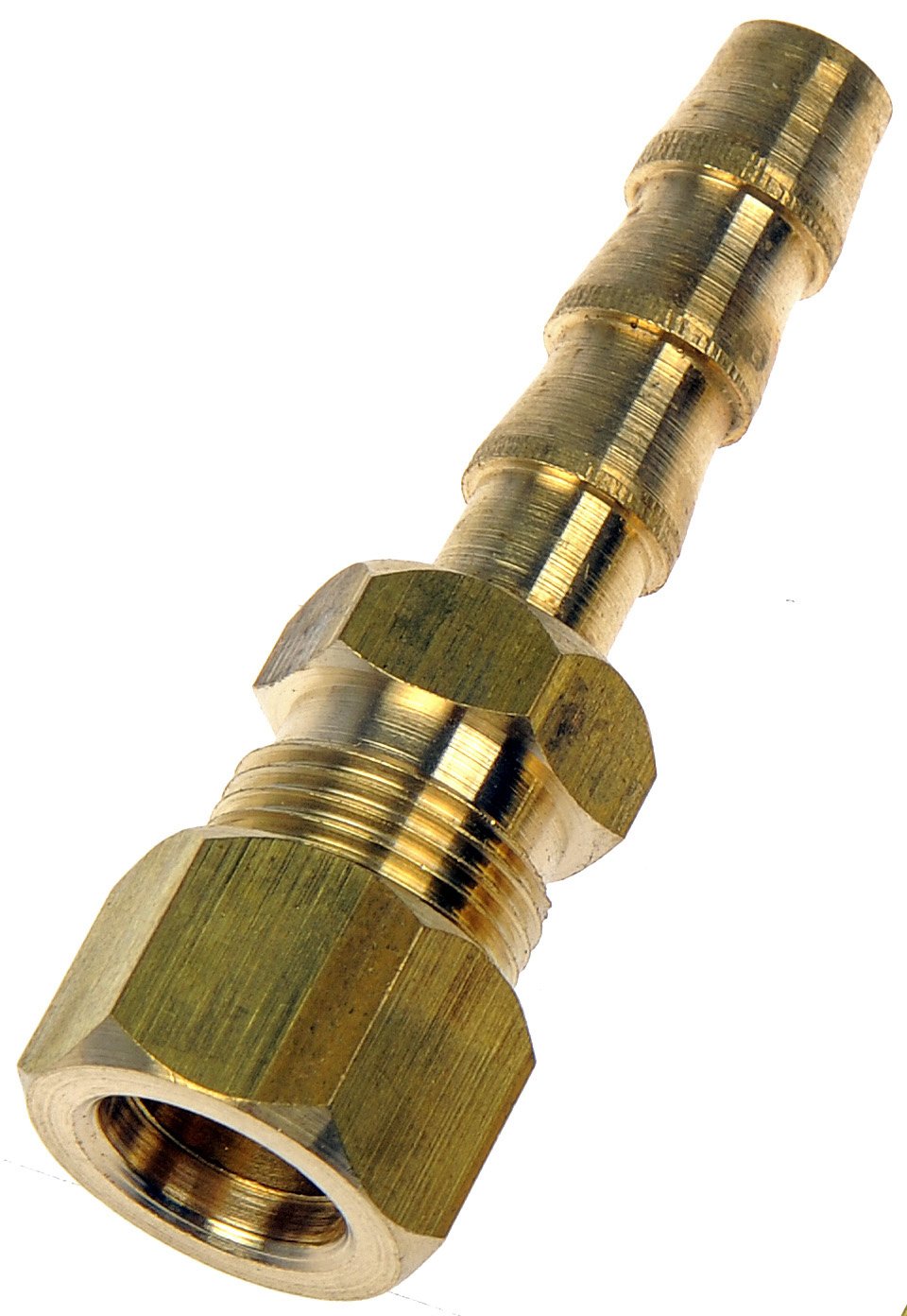 Dorman Fuel Line Adapter 800-035 - 3/8 In. Steel to 3/8 In.(10mm) Nylon Tubing, 2 Pack Universal Fit