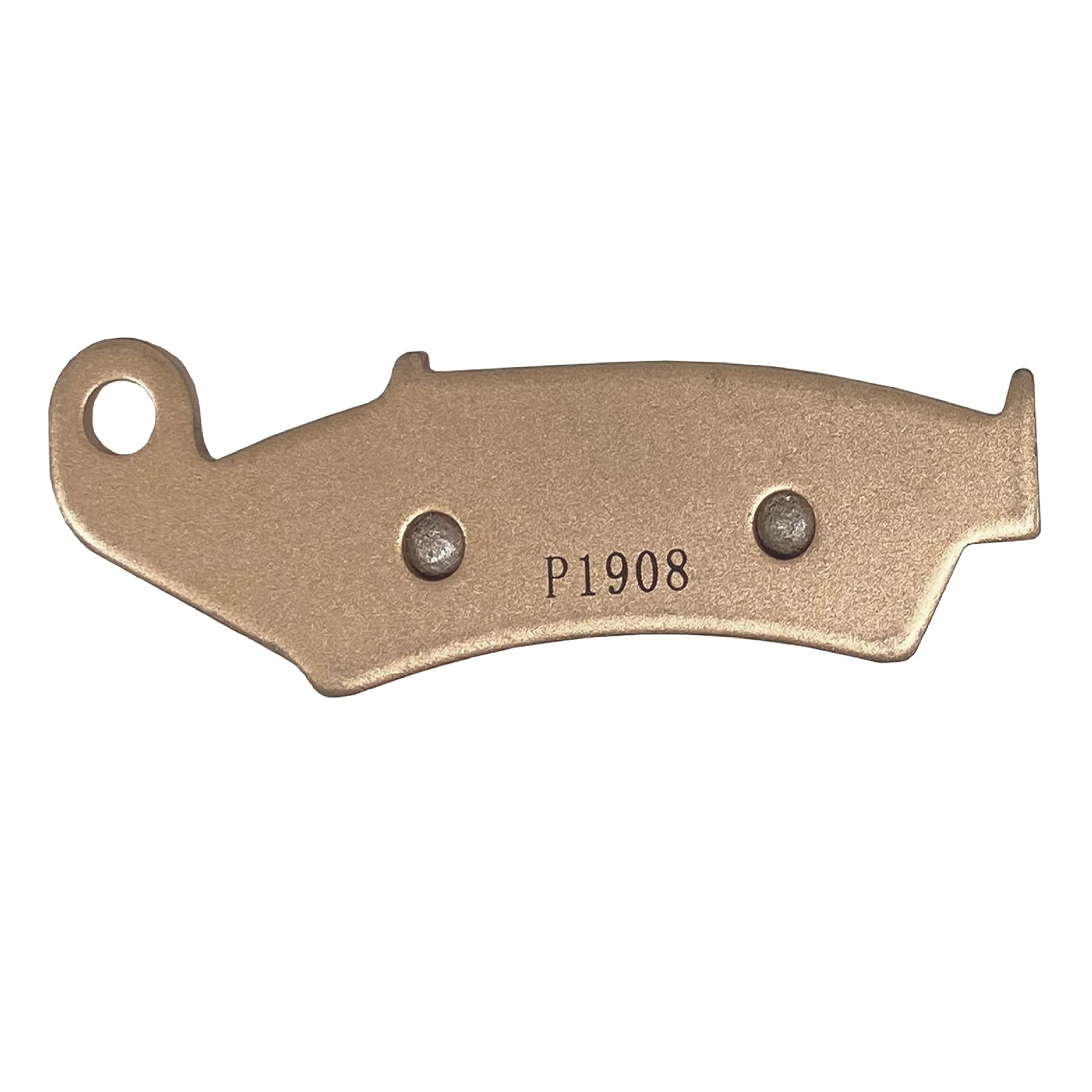 Demon Front Left/Right Sintered Brake Pads Powersports (1986) compatible with Honda ATC350, High Density Sintered Metallic Material For Better Grip, Instant Braking & Reduced Brake Fade, Longer Life