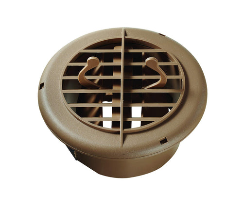 4" RV Designer Beige Rotaire Register H810