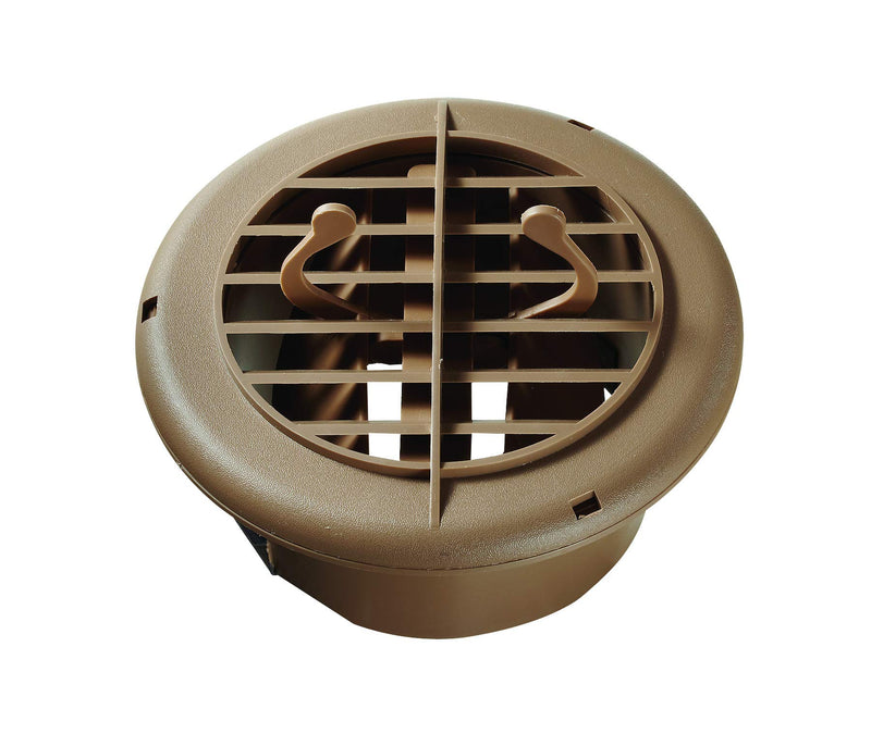 4" RV Designer Beige Rotaire Register H810