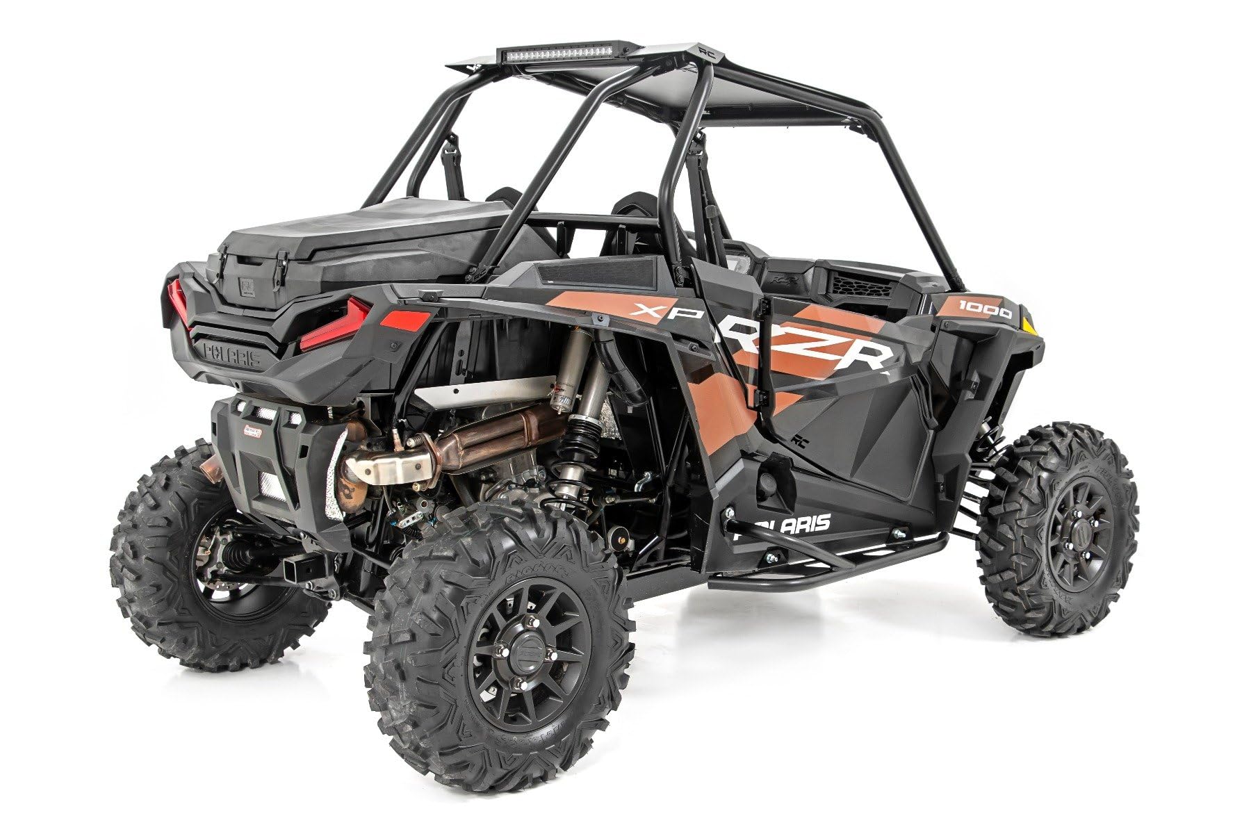 Rough Country Lower Door Set for RZR XP 1000 Polaris (2014-2023) - Steel Cab Protection Panels, Blocks Mud & Debris, OEM-Style Fit