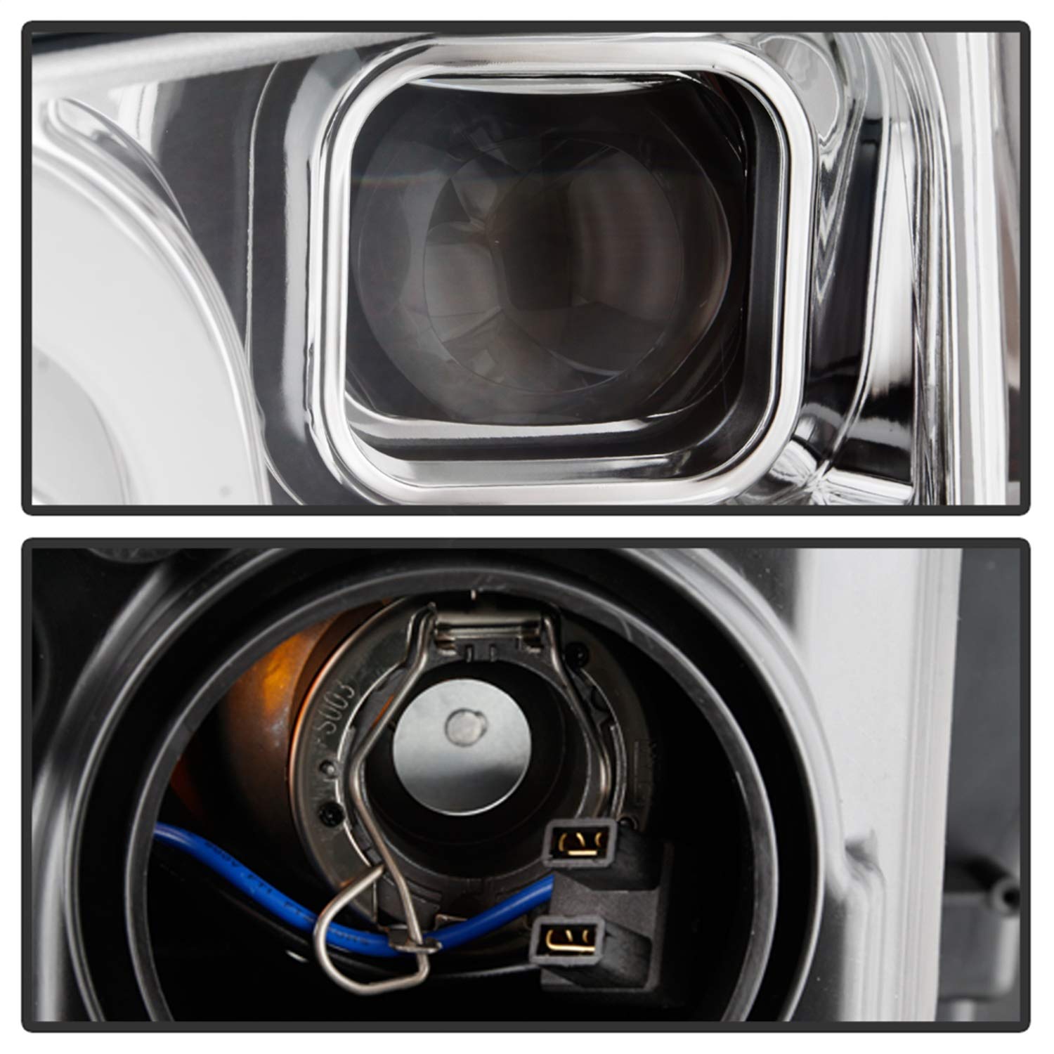 Projector Headlight Spyder - (PRO-YD-FF15018-LBSEQ-C)