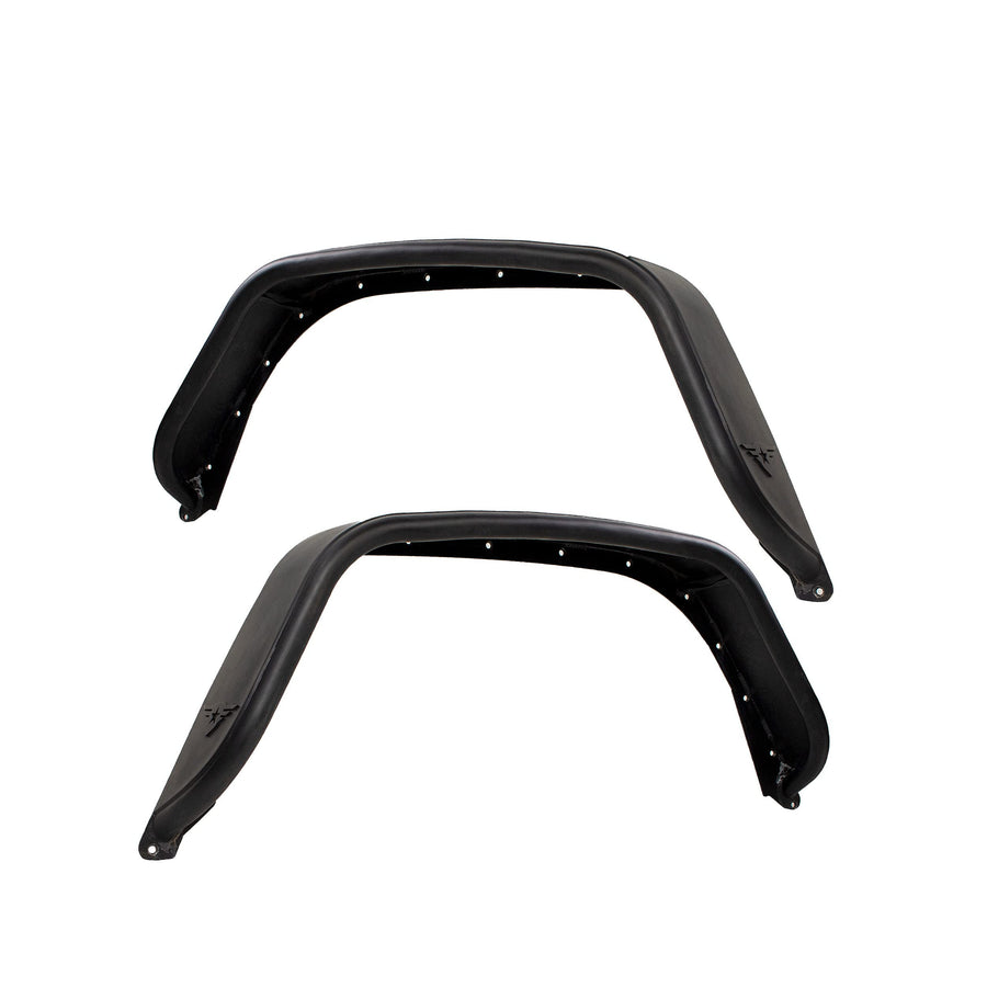 Combat Off Road Black Aluminum Full Assault Fender Kit - Rear compatible with Jeep JT Gladiator