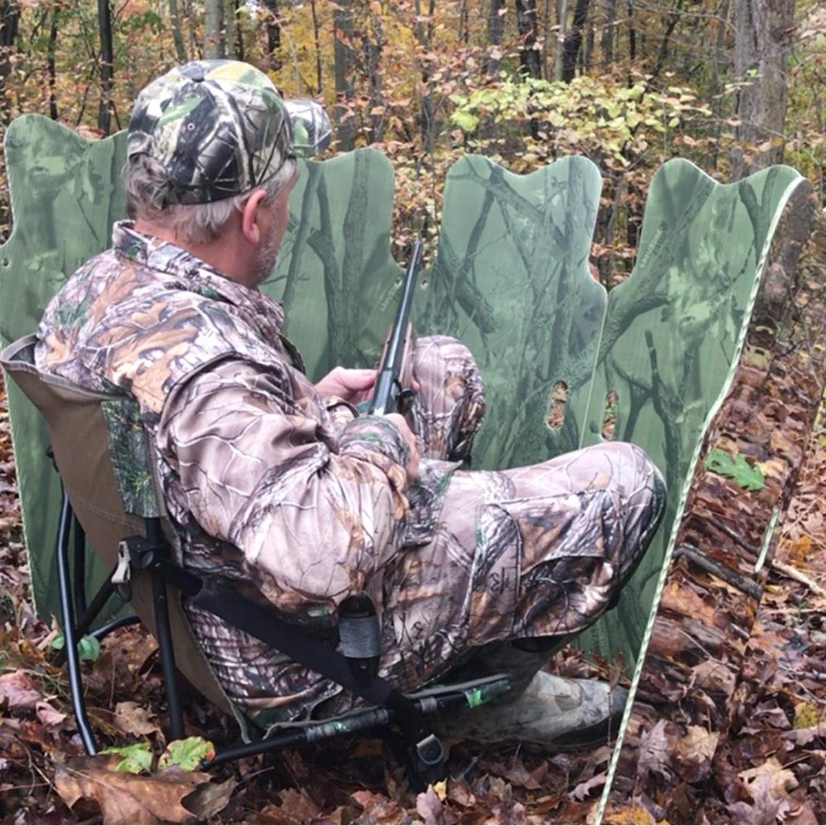 Summit Outdoors Phantom GhostBlind Hunting Ground Blind 6-Panel Mirror Hunting Blind