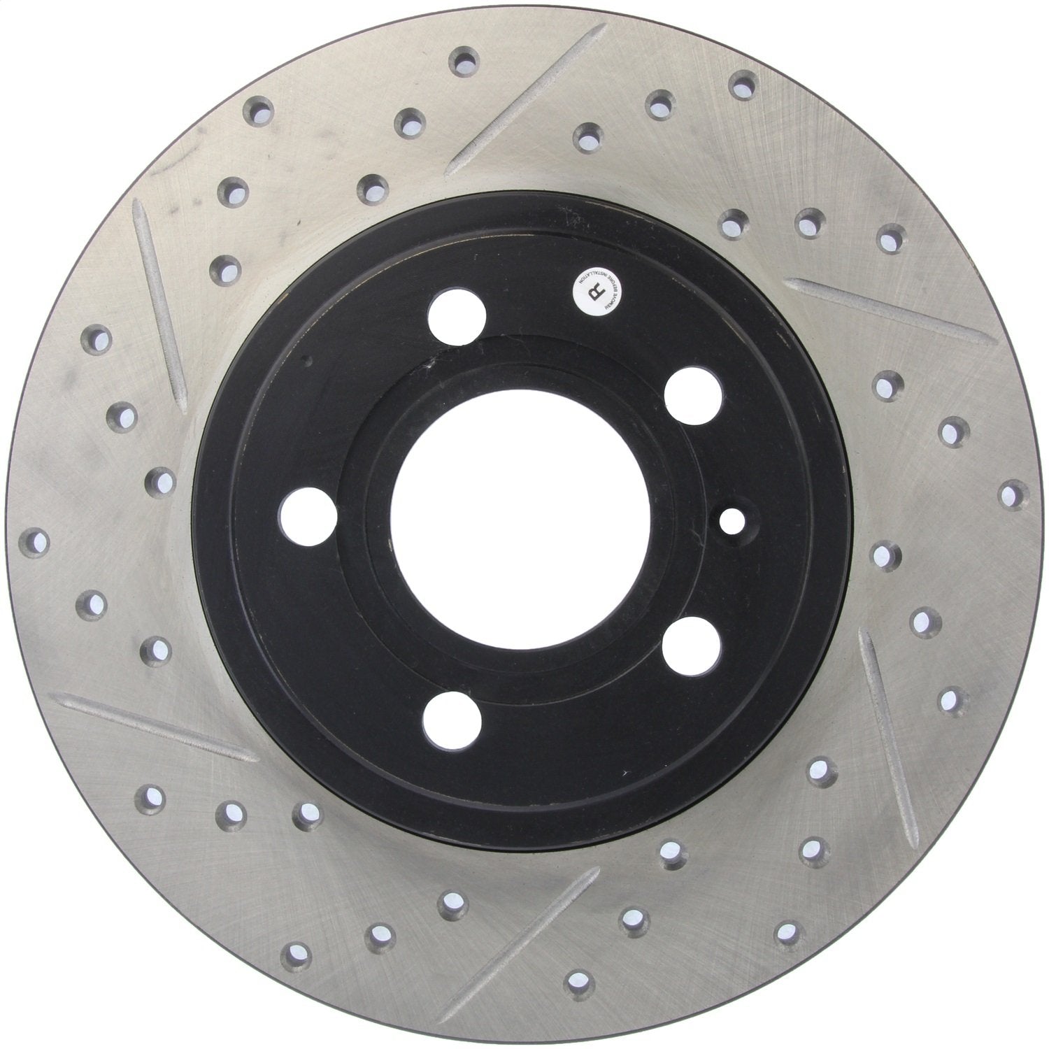 Sport Drilled/Slotted Brake Rotor StopTech 127.33097R (Rear Right), 1 Pack