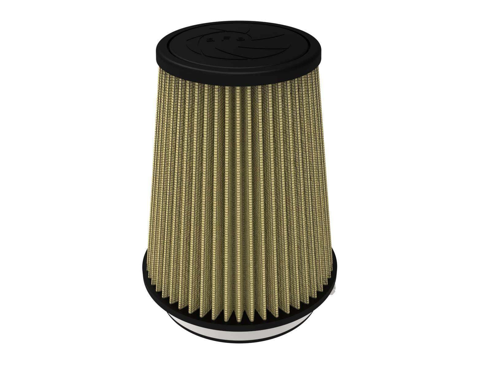 Magnum FLOW aFe POWER Universal Air Filter w/Pro GUARD 7 Oiled Media - 5" Inlet, 8" Tall - #72-50508