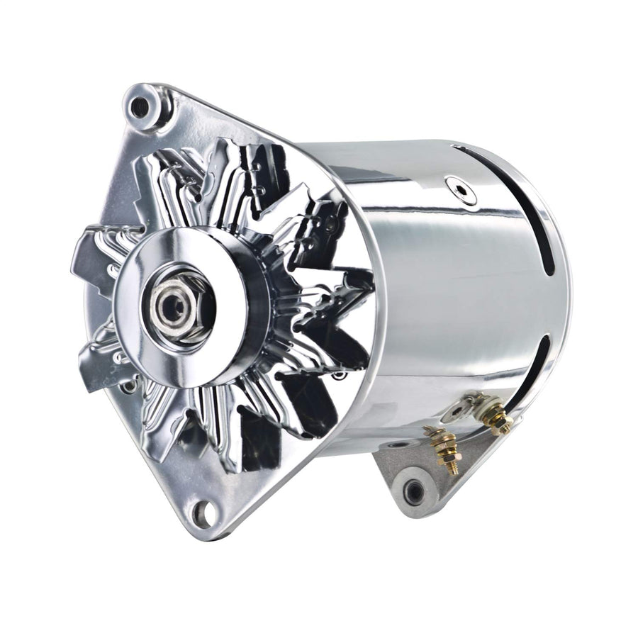 Alternator Powermaster 282155-2 Polish (PowerGEN T-Bird '56-'57 90A 12V with Lamp Term)