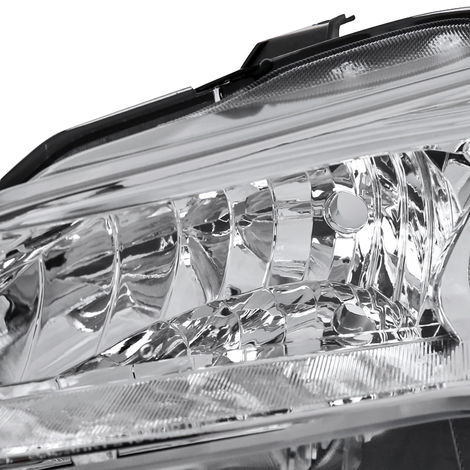 Chrome Projector Headlights SPEC-D TUNING Compatible with 2015-2017 Toyota Camry, Left + Right Pair Headlamps Assembly