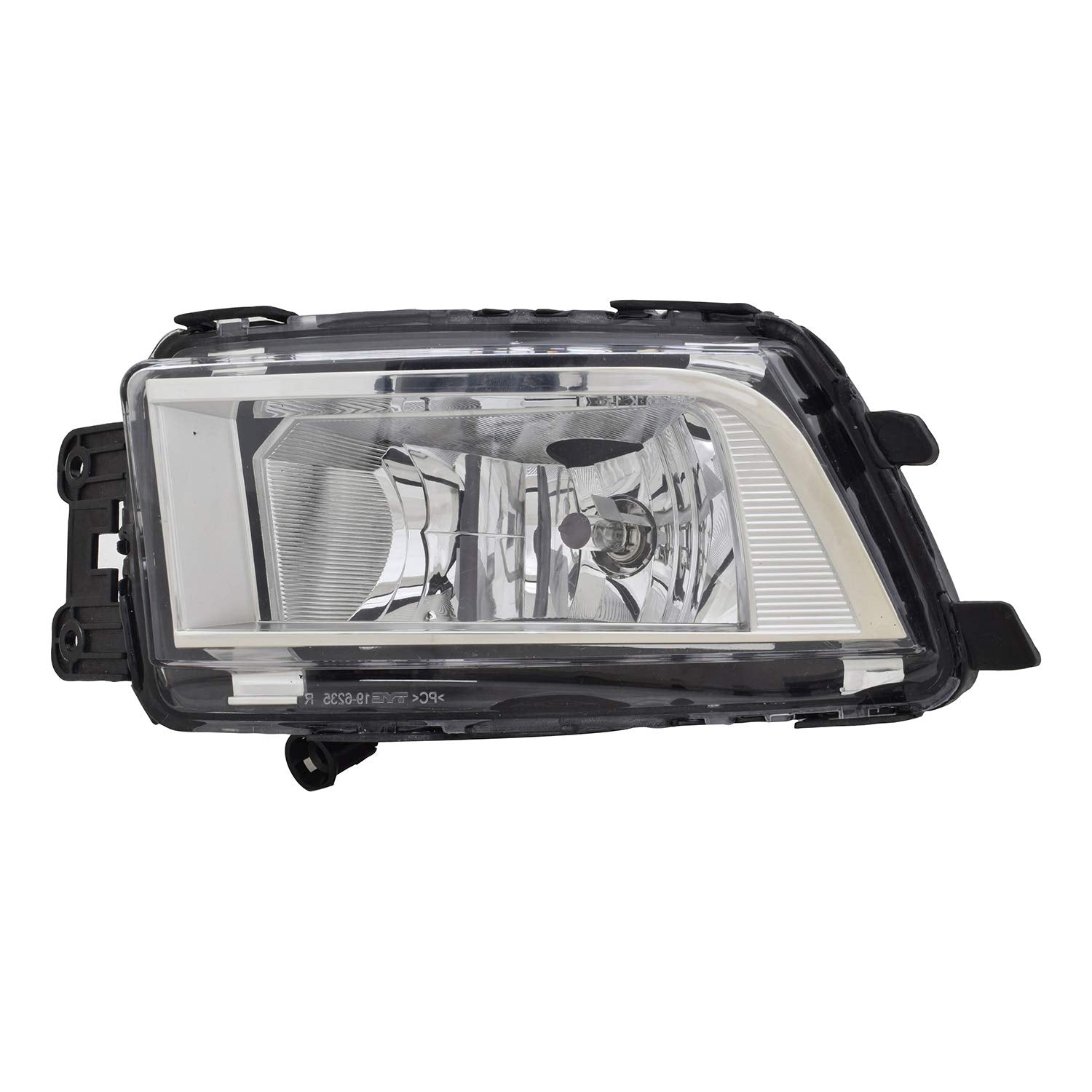 Left TYC Fog Light Assembly Compatible with 2016-2019 Volkswagen Passat Fr