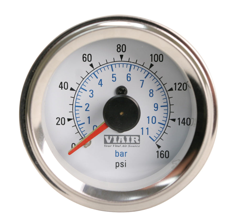 Dual Needle Gauge VIAIR 90083 blue 2in.