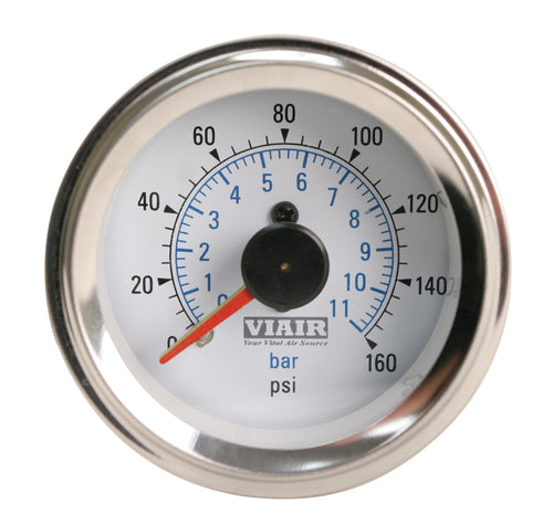Dual Needle Gauge VIAIR 90083 blue 2in.