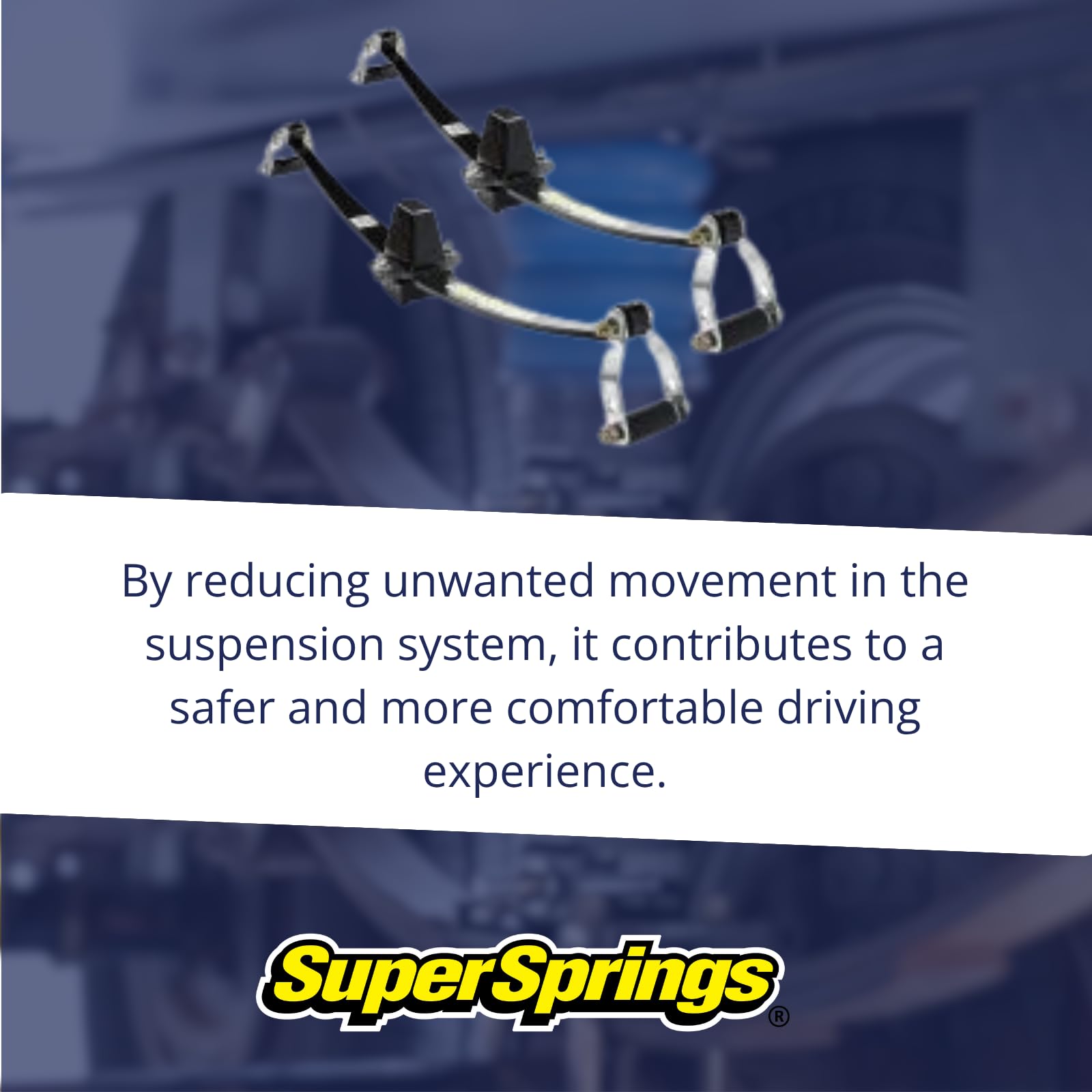 SuperSprings SSA4 for Toyota Tundra, Black