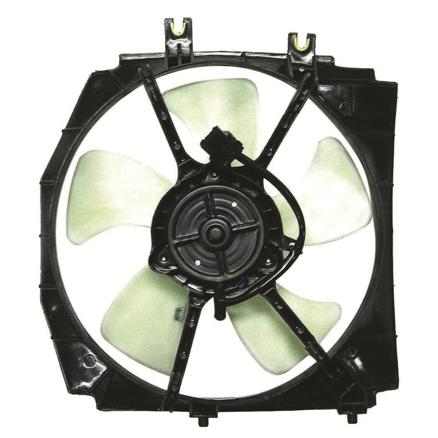 95-98 MAZDA PROTEGE (AUTOMATIC TRANSMISSION: 1.5L, 1.8L) / 95-98 MAZDA 323 (AUTOMATIC TRANSMISSION: 1.8L) RADIATOR COOLING FAN (W/ SHROUD, W/ MOTOR) (ON LEFT HAND SIDE) 96 97 1995 1996 1997 1998