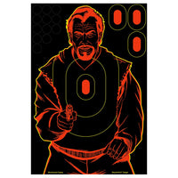 Shoot-N-C Birchwood Casey Bad Guy Target - 100 Count