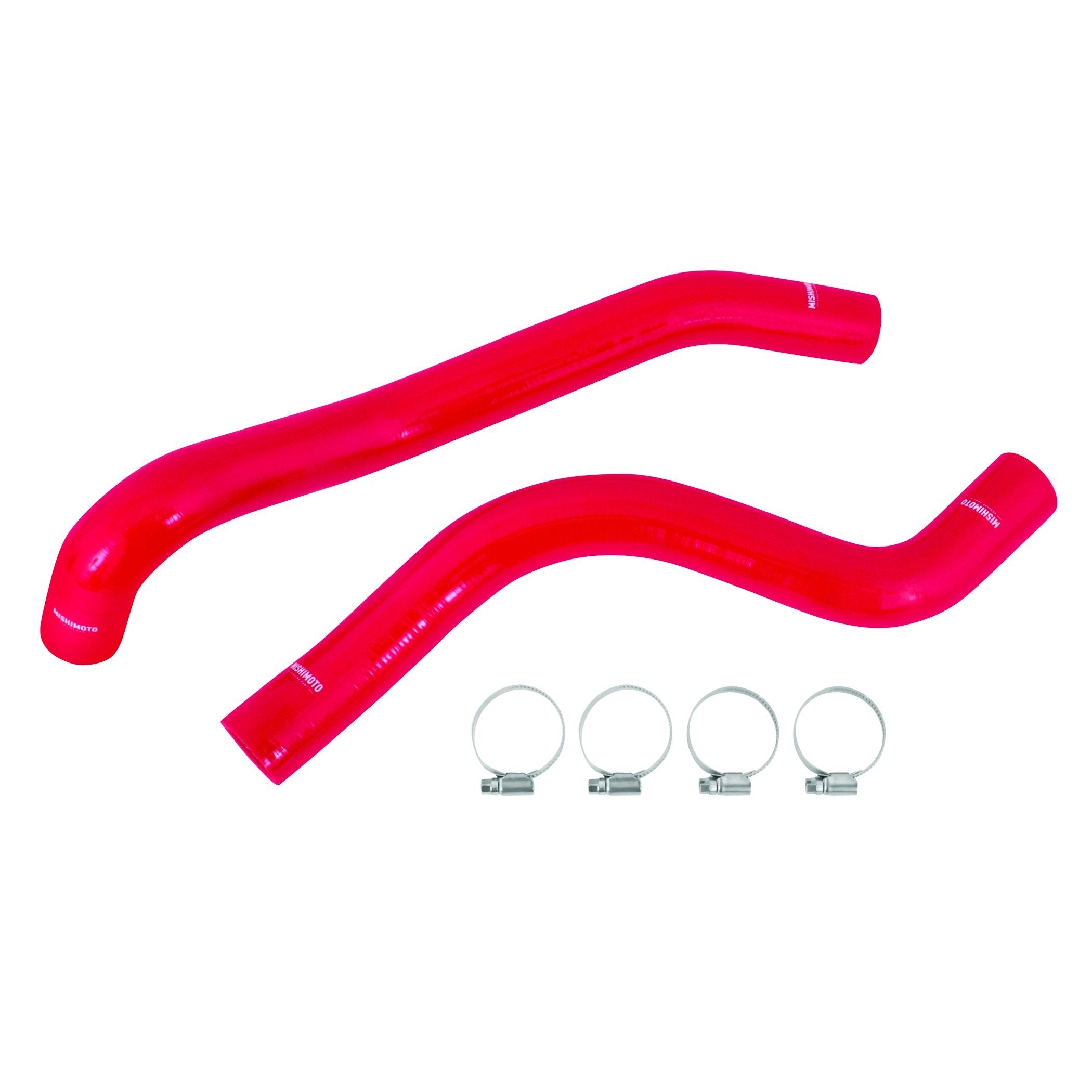 Mishimoto Silicone Radiator Hose Kit MMHOSE-MUS4-15RD Fits Ford Mustang EcoBoost 2015-2018 Red