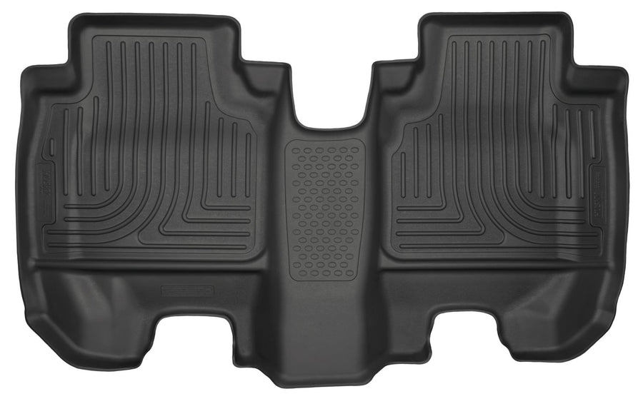 Husky Liners Floor Mats Weatherbeater | Fits 2016-2022 Honda HR-V | 2nd Row, 1-pc Black - 19491