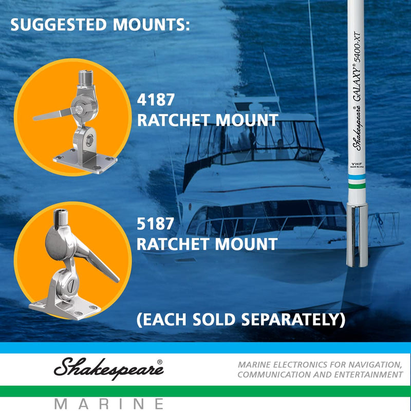 Galaxy Shakespeare 5400-XT 4' VHF Antenna - 3dB Gain
