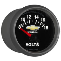 GM Series Auto Meter 880444 Electric Voltmeter Gauge