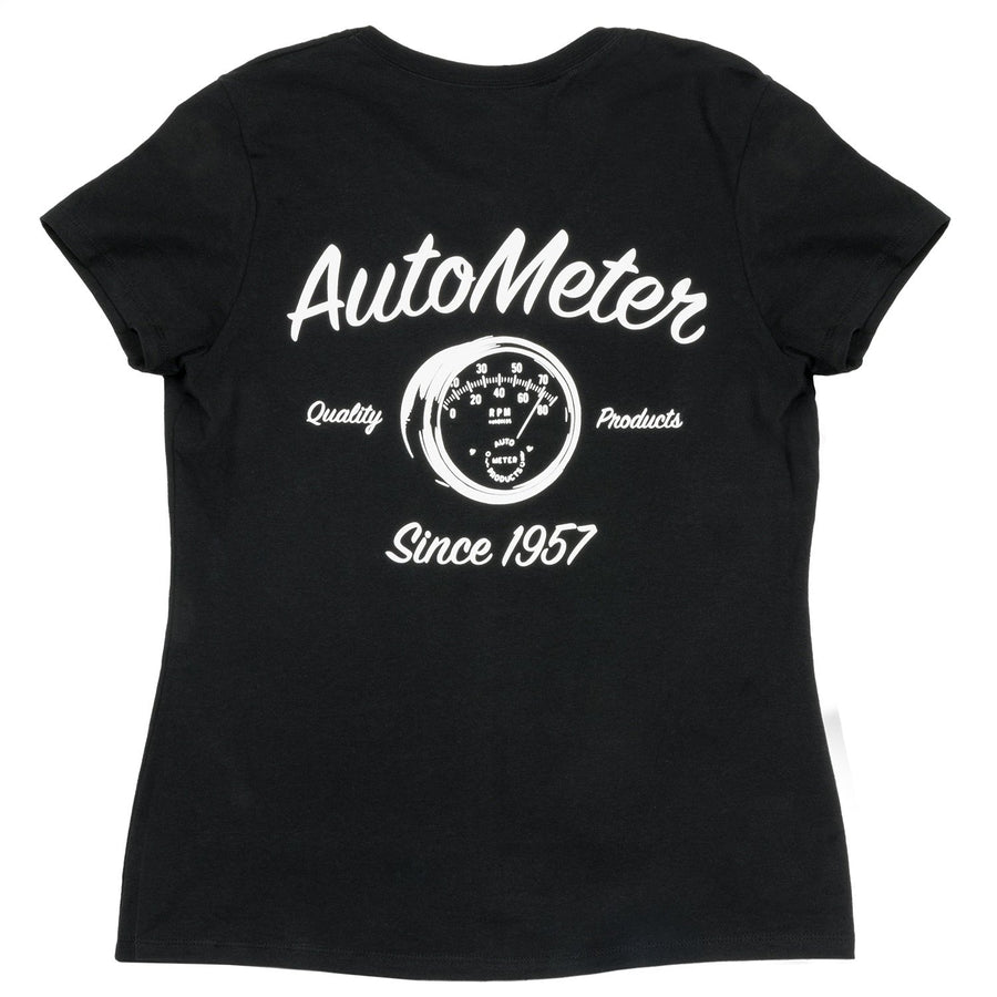 Women's XXXLarge AutoMeter 0423WXXXL T-Shirt, Black, Vintage