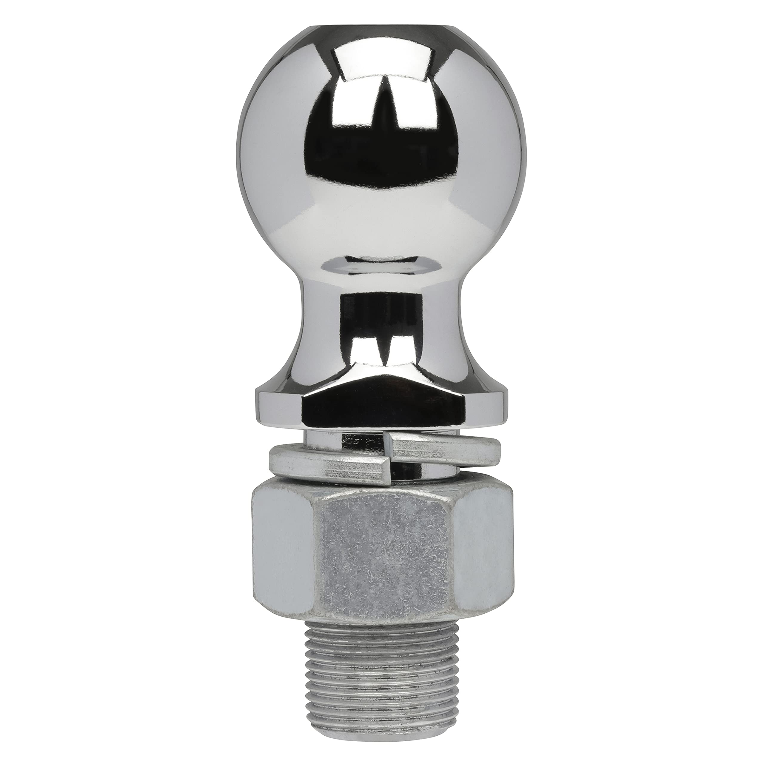Class IV TOWSMART Chrome Trailer Hitch Ball, 10,000 lb., 2-5/16 in. Ball Diameter, 1-1/4 in. x 2-1/2 in. Shank