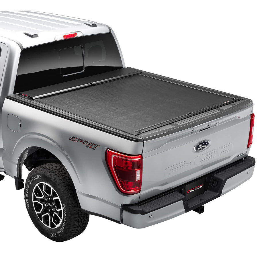 Locking Roll-N-Lock Retractable M-Series Tonneau Cover for 1999-2007 Ford F-250/F-350 | Fits 8' Bed