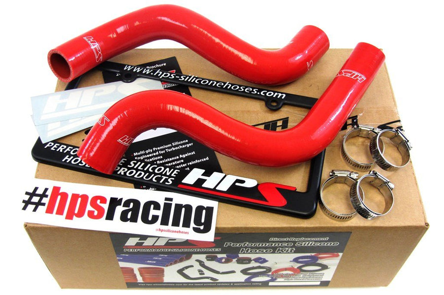 Red Silicone Radiator Coolant Hose Kit HPS 57-1269-RED-2