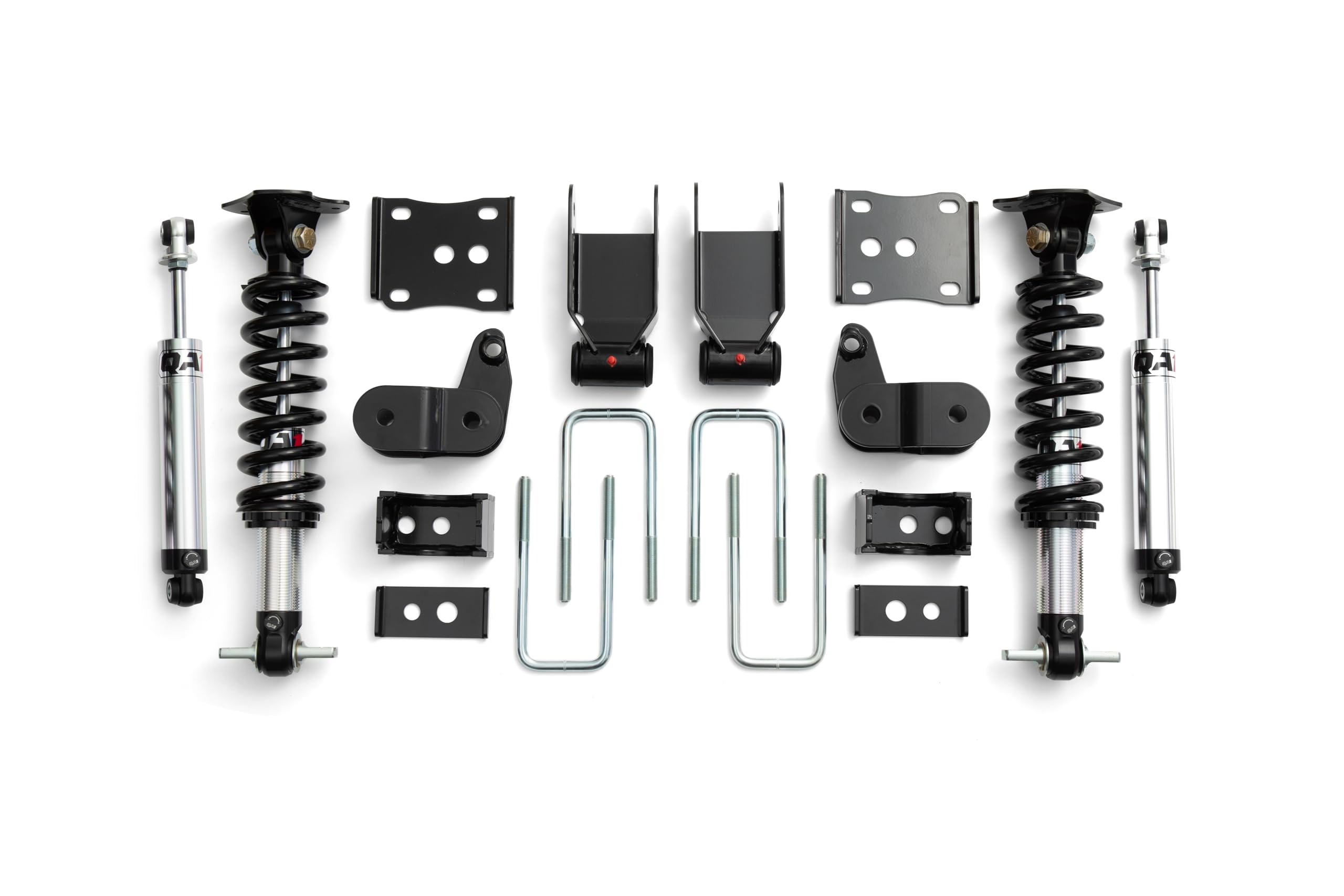 3/5 Lowering Kit QA1 fits 2015 2020 F150 2WD Single Adjustable | All in One Solution | Easy Bolt-In Installation | LK01-FF01