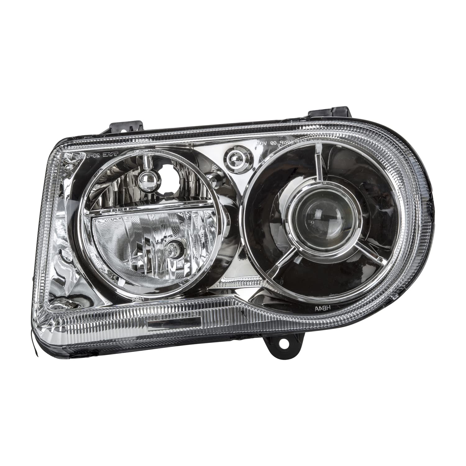 Left TYC Headlight Assembly Compatible with 2005-2010 Chrysler 300