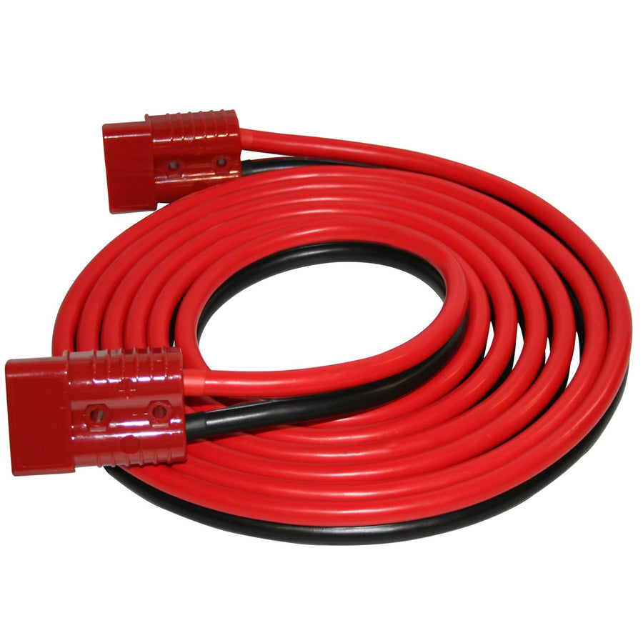 Jumper Cable Bulldog Winch 20219- 15 Ft 2 Gauge W/Quick Connects Set