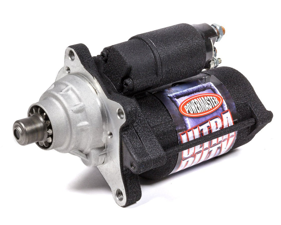 Diesel Powermaster Starter, Ultra Duty, 4.75:1 Gear Reduction, Black Paint, Ford Powerstroke 2003-08, Each