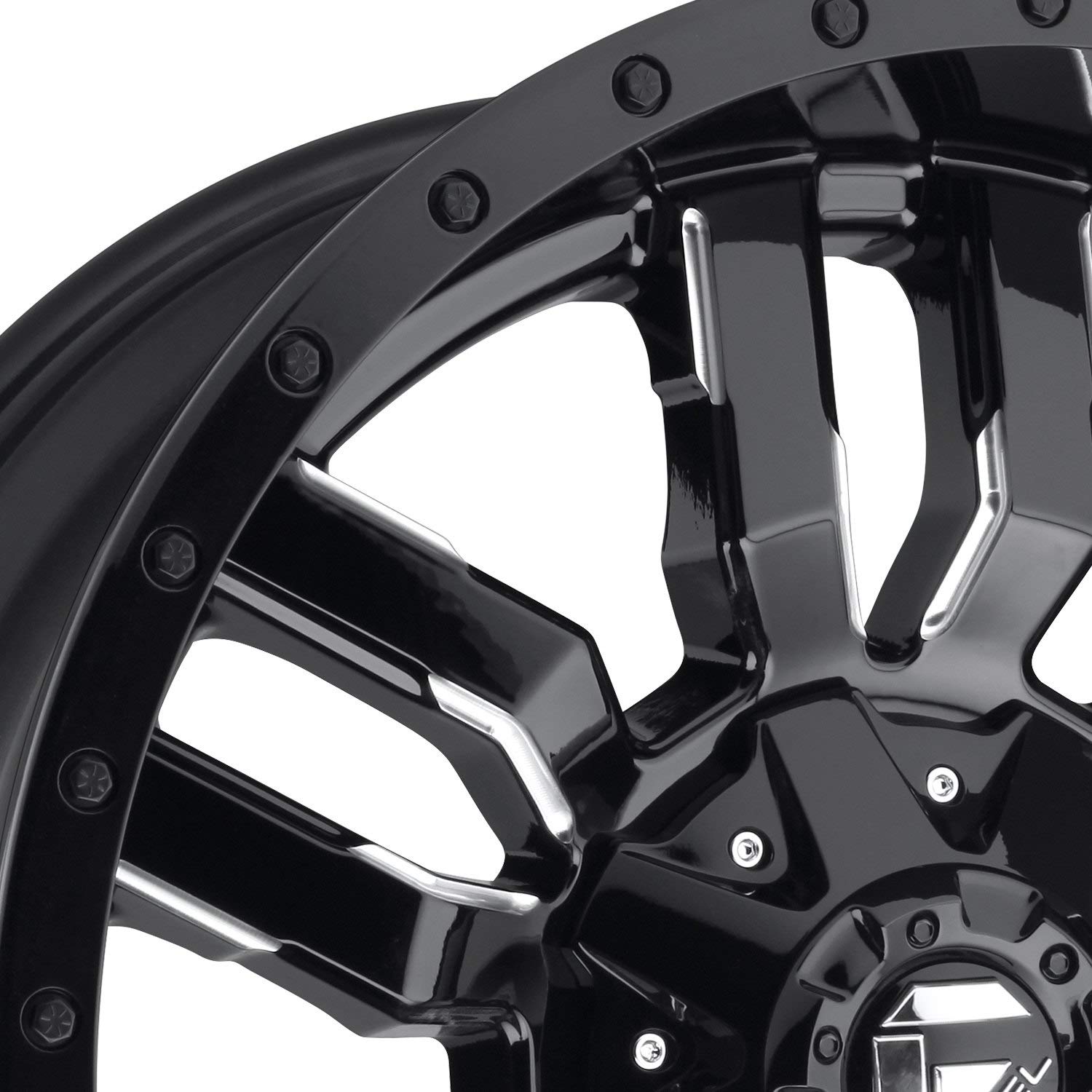 1PC FUEL D595 BLACK Wheel (22 x 10. inches /5 x 139 mm, 10 mm Offset)