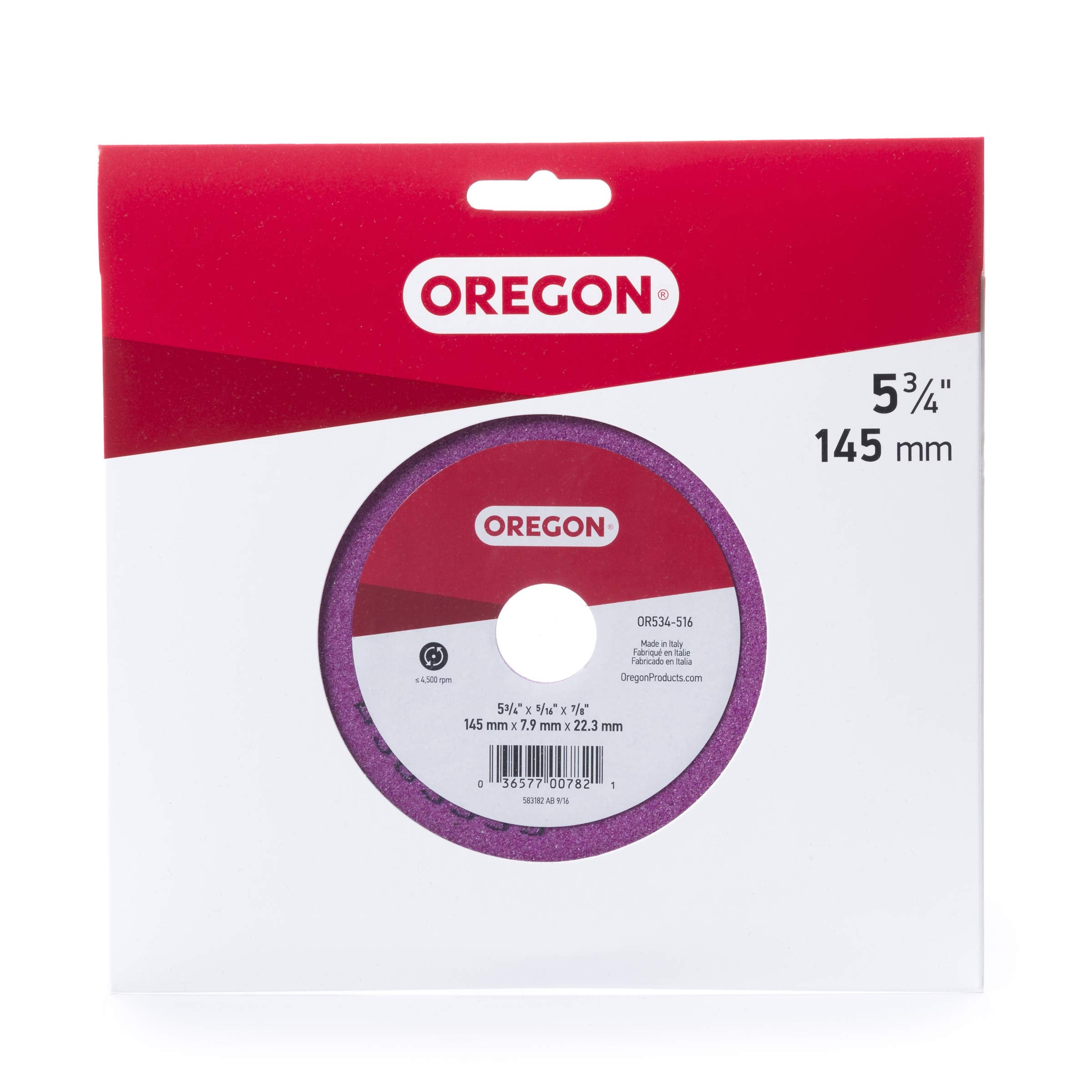 Grinding Wheel OREGON OR534-516A,Purple