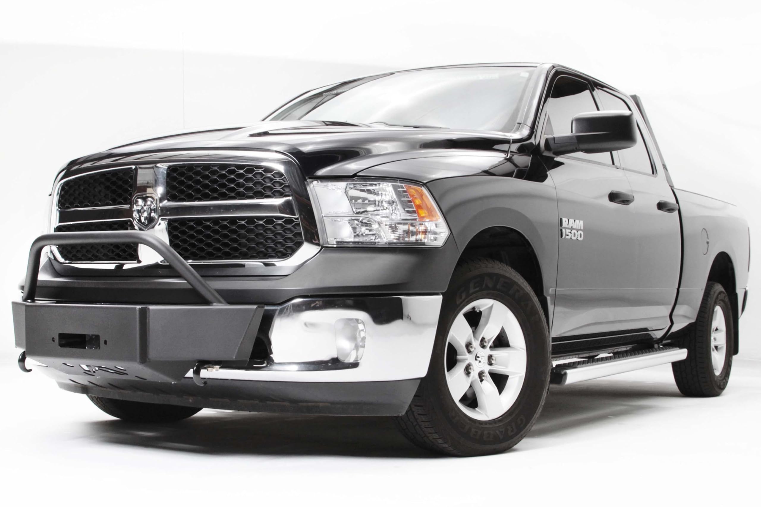 03-18 RAM HD FAB FOURS 25-5500 WNCHMNT, Black