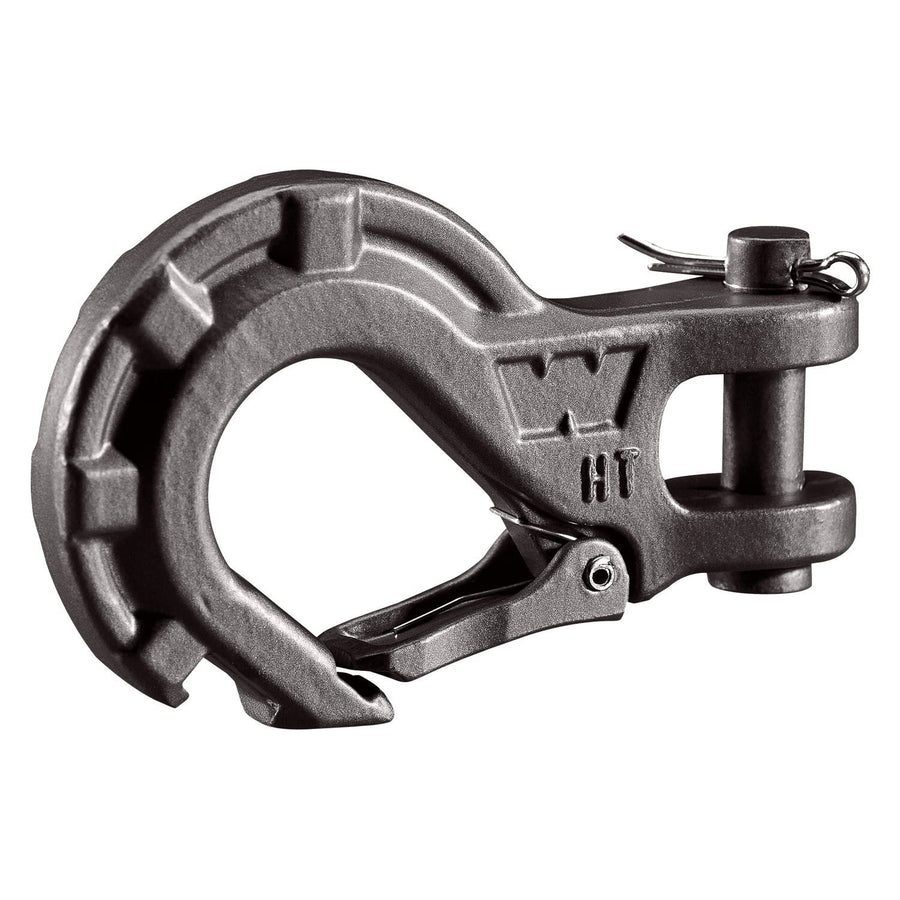 5/16" WARN Epic Steel Winch Hook: 2.5 Ton (5,000 lb) Capacity, Black