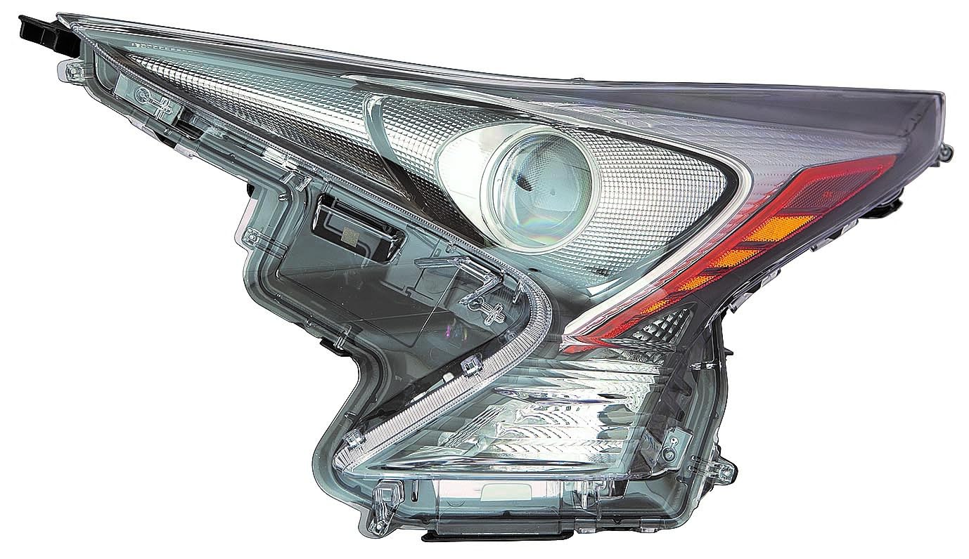 Toyota Prius 16-18 Headlight without Fog Light Base/ECO/L Driver Side CAPA | DOT Certified 81070-47711 | TO2502248C ACK