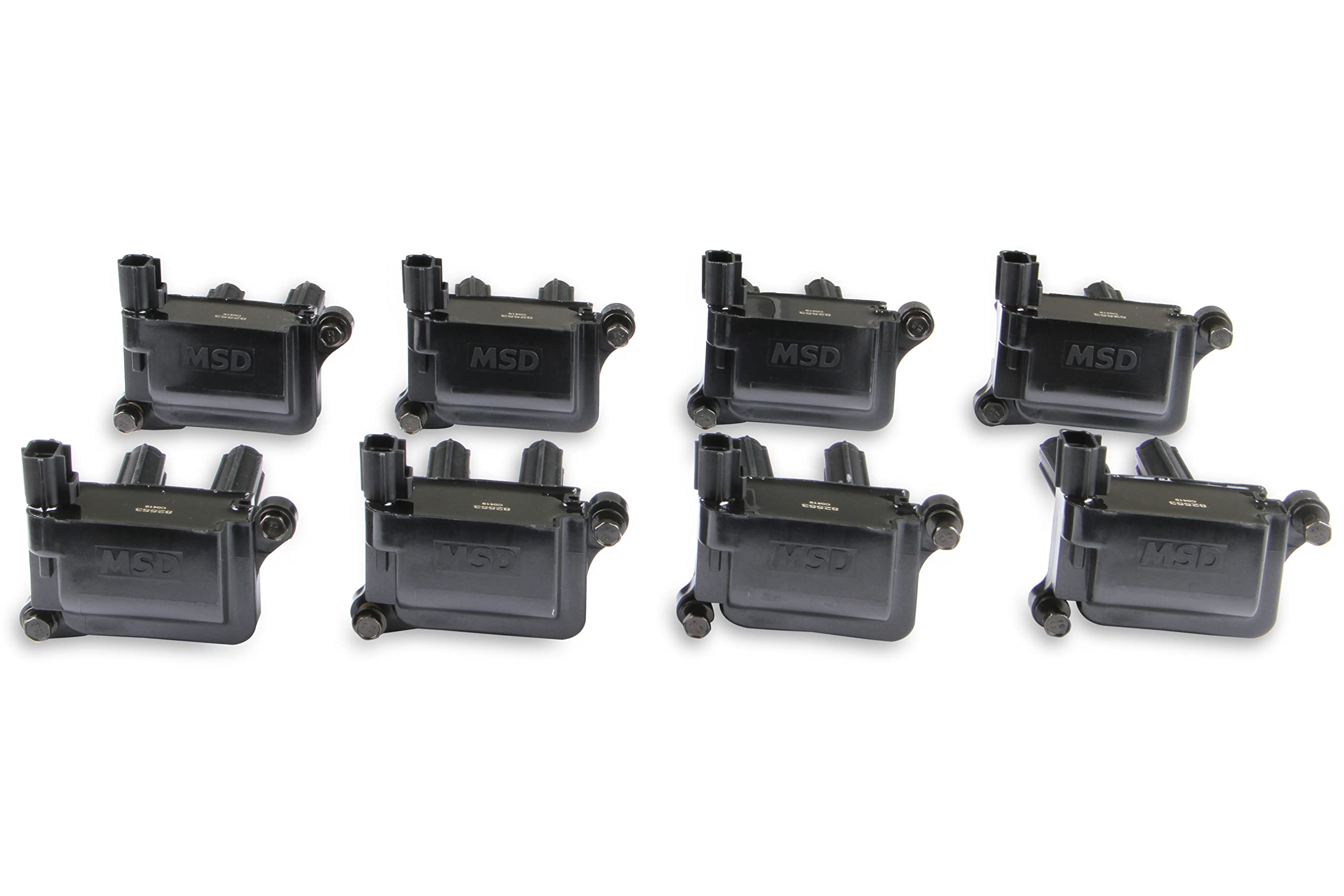 825583 MSD Ignition Coils Blaster Series 2005-2020 5.7L/6.1L/6.2L/6.4L HEMI, Black, 8-Pack