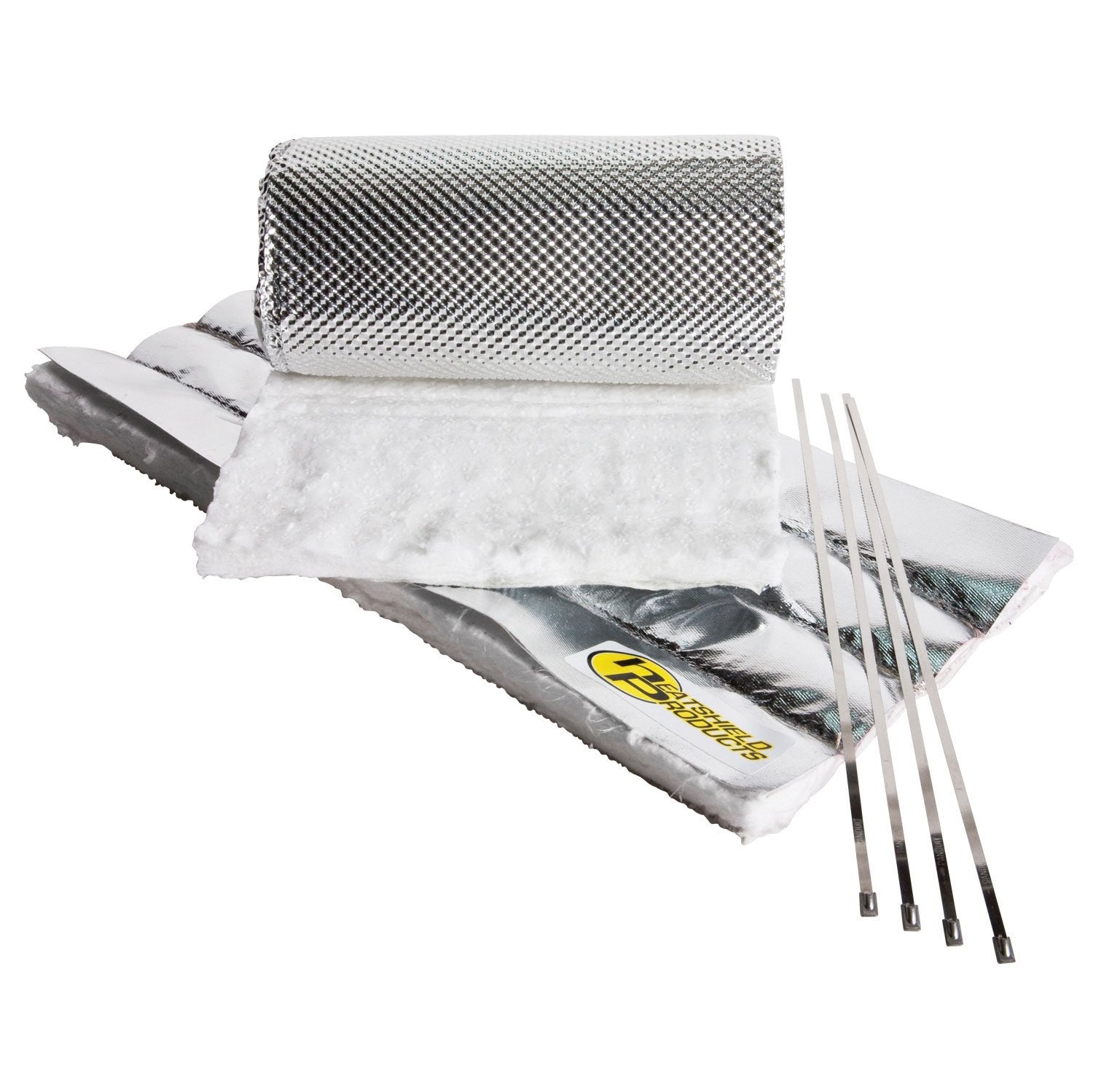 HP Turbo Kit Heatshield Products 1/2" Thick x 9" Wide x 19" Long Universal Turbo Heat Shield Kit - (Turbo Shield Only)