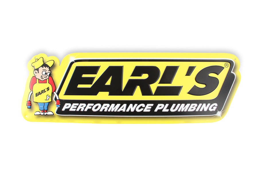 10000ERL Earl's Metal Sign