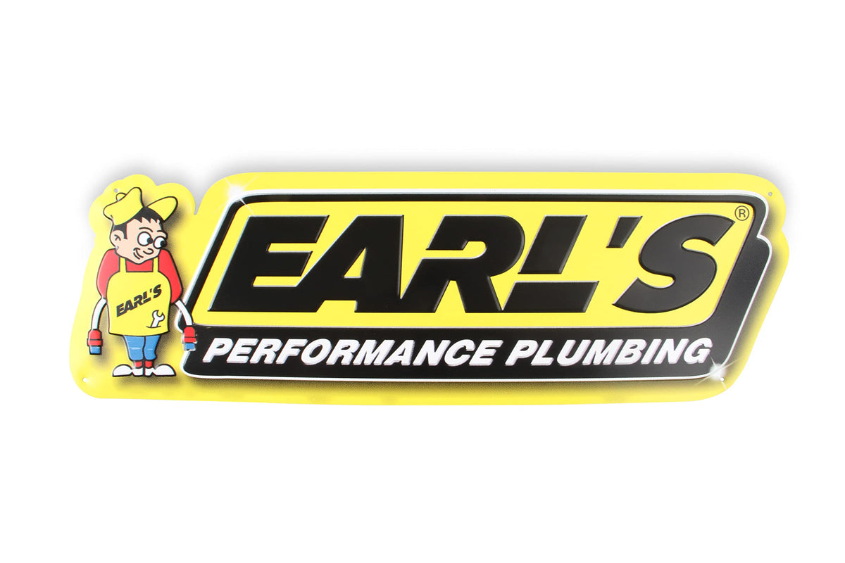 10000ERL Earl's Metal Sign