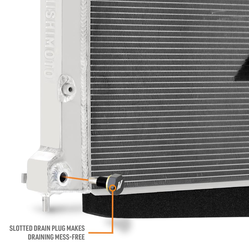 Mishimoto Aluminum Performance Radiator, Compatible with Subaru BRZ/Toyota GR86 2022+