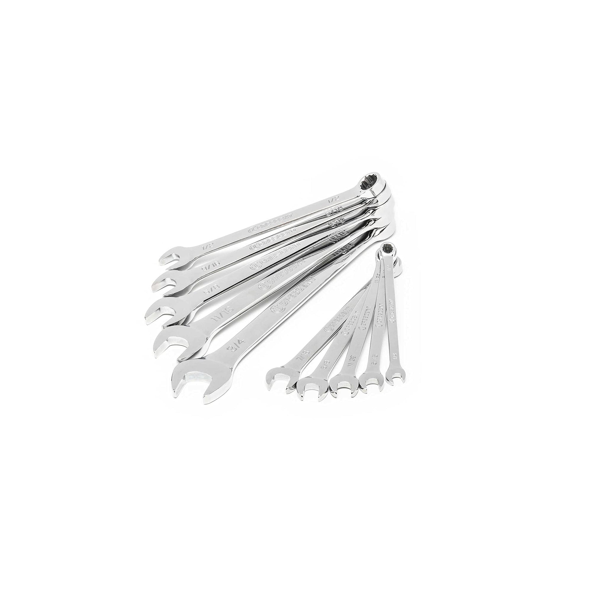 Crescent 12 Point 10 Pc. SAE Combination Wrench Set - CCWS2-05