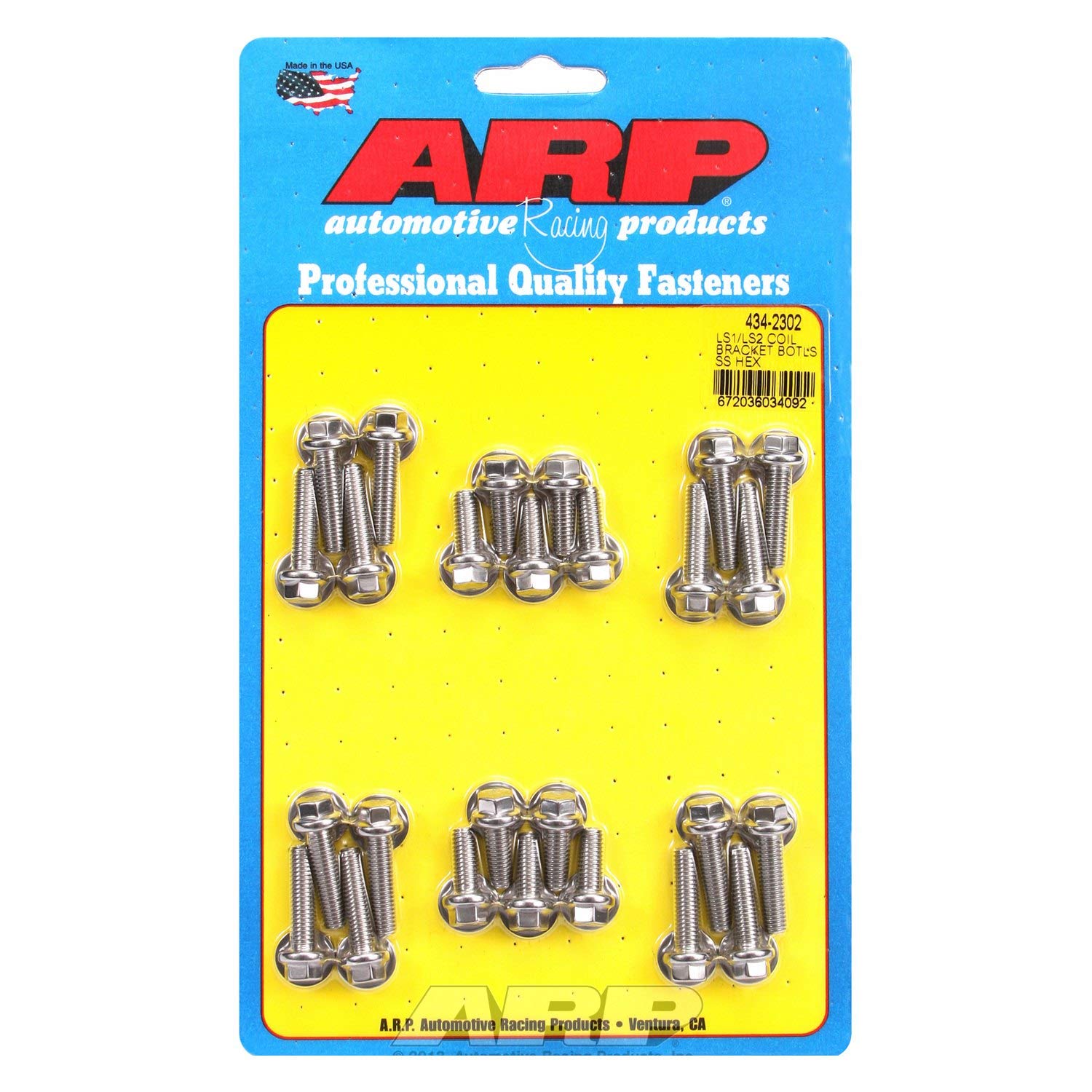 Coil Bracket ARP 434-2302 Bolt Kit