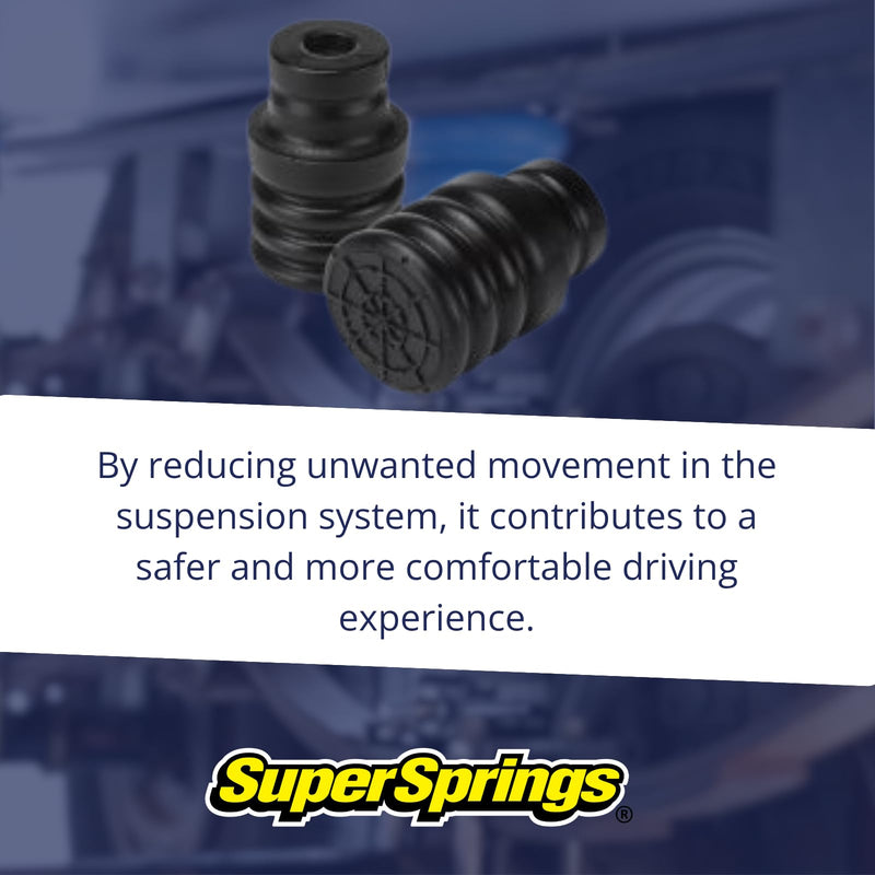 Sumo Springs Black SSR-406-47 SuperSprings, 2 Pack