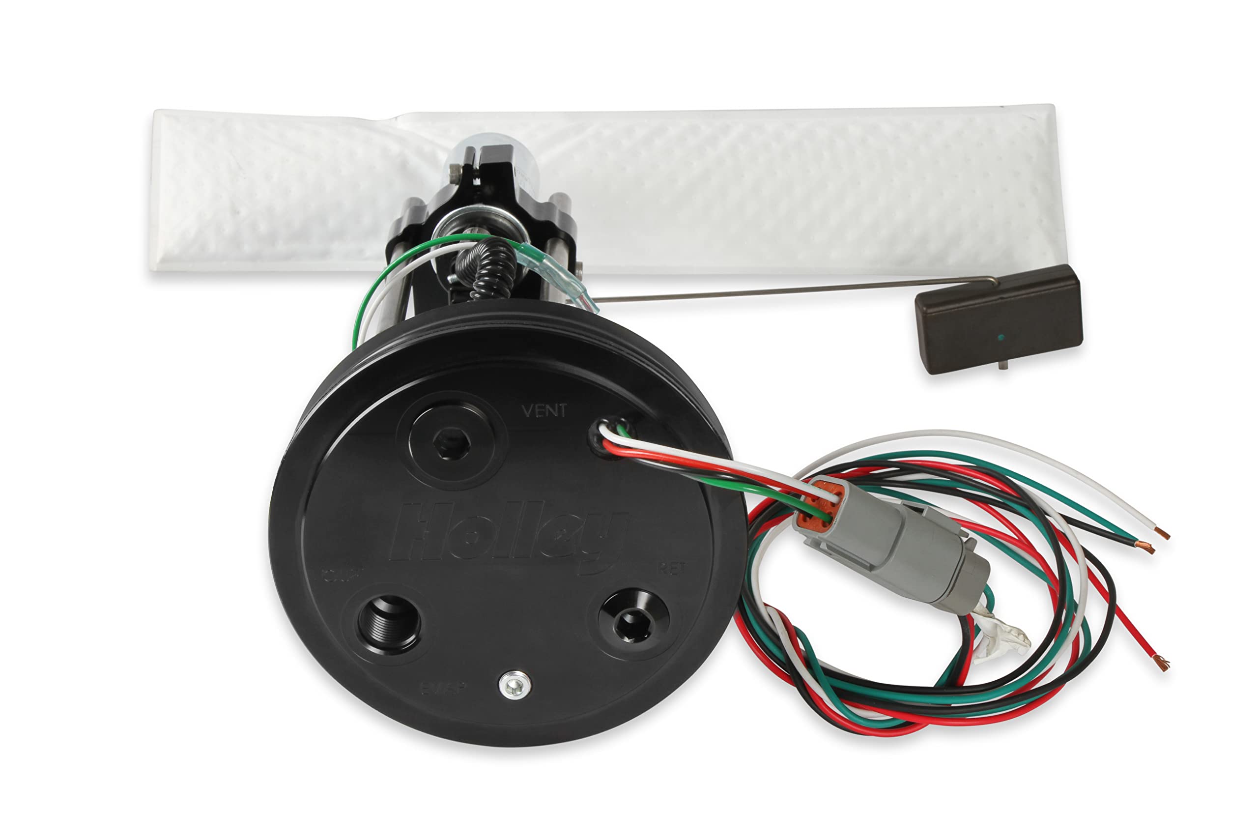 255 LPH Holley 12-323 Fuel Pump Module - Returnless w/ 220-20 OHM Sending Unit